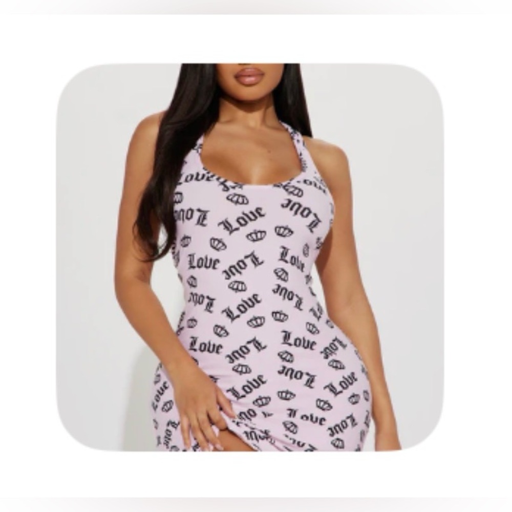 NWOT Not Tired Light Pink Razorback Nightgown